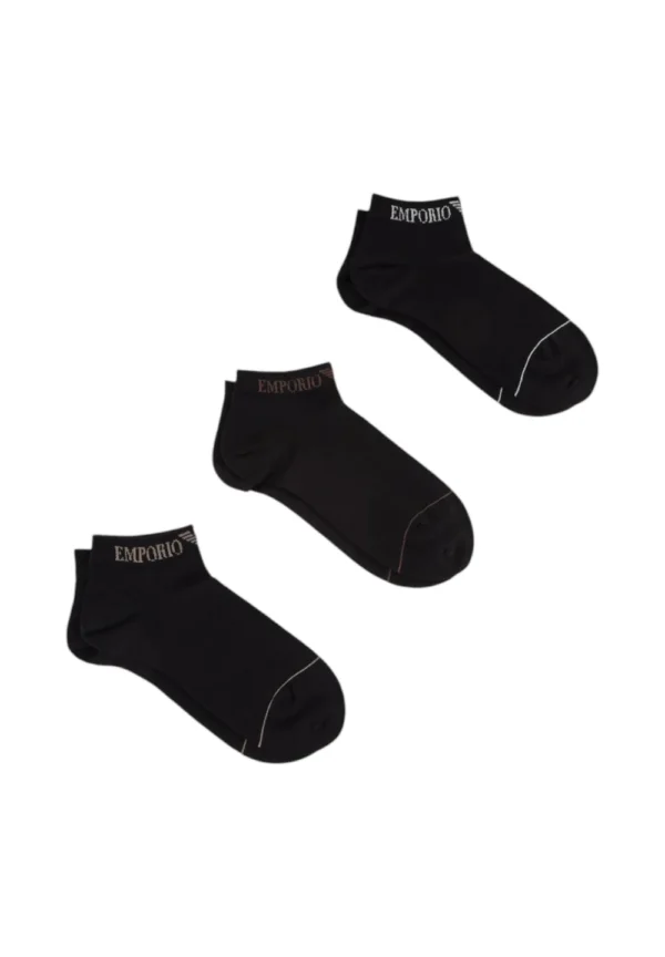 3 Pack socs-calzini-uomo-Emporio Armani